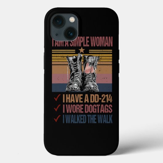 私はシンプル女の私は私の持っている2つの1つの4つ Case-Mate iPhoneケース (裏面)