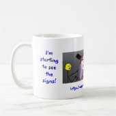 私はシンボルや象徴の~ "新しい常態"を見始めています コーヒーマグカップ (左)