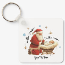 私はシーズンで、私はクリスマス・キーチェーンの理由