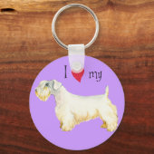 私はシーラムテリアが大好き キーホルダー (正面)