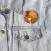 私はシールをクラブする。冗談だよ人々!アザラシが大好き! 缶バッジ (インサイチュ)