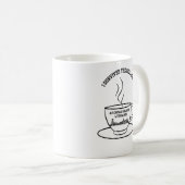 私はシ生き延びカゴシェアフIjtemaのチャイ線 コーヒーマグカップ (正面右)