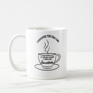 私はシ生き延びカゴシェアフIjtemaのチャイ線 コーヒーマグカップ