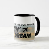 私はジェット燃料のマグの臭いを愛します マグカップ (正面右)