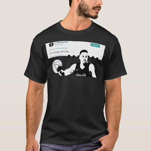 私はジェニファーをしようとしている Tシャツ (正面)