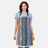 私はジェーン・オースティン読になりたい エプロン (着用した状態)