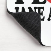 私はジェーンAustenのクラシックを愛します マウスパッド (コーナー)