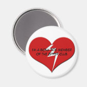 私はジッパークラブの正真正銘のメンバーだ マグネット (正面/裏面)