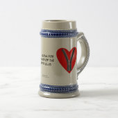 私はジッパークラブの真正なメンバーです ビールジョッキ (正面右)