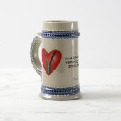 私はジッパークラブの真正なメンバーです ビールジョッキ (正面左)