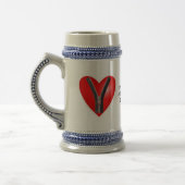 私はジッパークラブの真正なメンバーです ビールジョッキ (左)