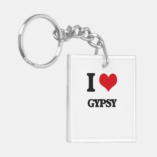 私はジプシーを愛します キーホルダー (正面左)