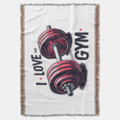 私はジムが大好きだ スローブランケット (正面縦)