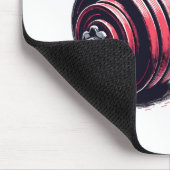 私はジムが大好きだ マウスパッド (コーナー)