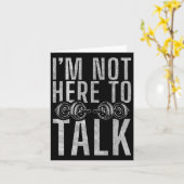 私はジムを話すために来ていないトレーニングボディビル カード (黄色い花)