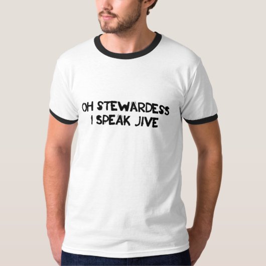 私はジャイヴのTシャツを話します Tシャツ (正面)