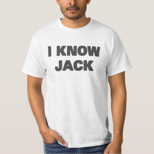 私はジャックを知っています Tシャツ