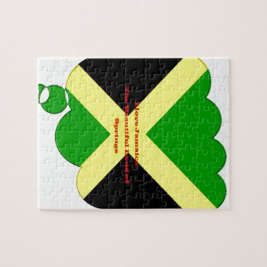 私はジャマイカが大好きだ。美しい春 ジグソーパズル (横)