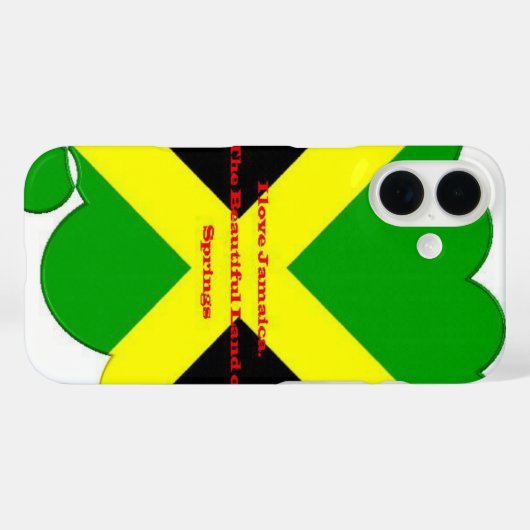 私はジャマイカが大好きだ。美しい春 Case-Mate iPhoneケース (裏面 (横))