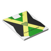 私はジャマイカが大好きで、良い日と夜を過ごす ノートパッド (アングル)