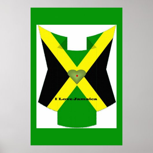 私はジャマイカが大好きで、良い日と夜を過ごす ポスター (正面)