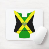 私はジャマイカが大好きで、良い日と夜を過ごす マウスパッド (マウス)