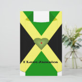 私はジャマイカが大好きで、良い日と夜を過ごす 便箋 (スタンド正面)