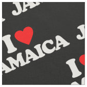 私はジャマイカを愛します ファブリック (クローズアップ)