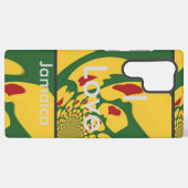 私はジャマイカを愛し:美しいの精神を受け入れ鮮やかる SAMSUNG GALAXYケース (裏面横)