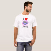 私はジャワを愛します Tシャツ (正面フル)