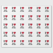 私はジャンヌダルクを愛します ラッピングペーパー (フラット)