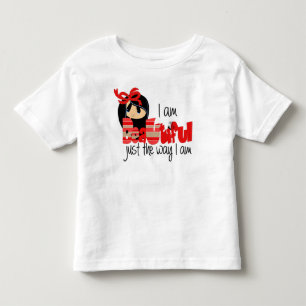私はジャージー素晴らしTシャツで美しい トドラーTシャツ
