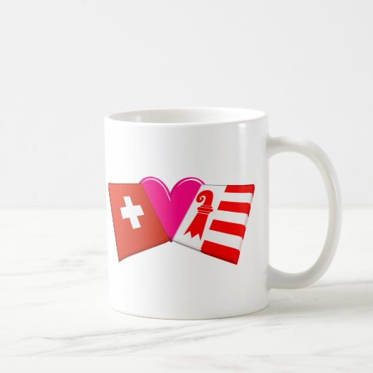 私はジュラを愛します コーヒーマグカップ (右)