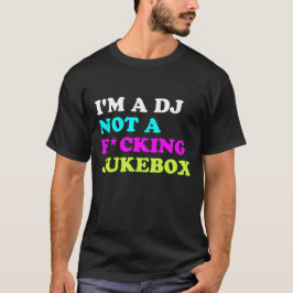 私はジュークボックスTシャツではないDJだ |イビザハウスミュージック Tシャツ