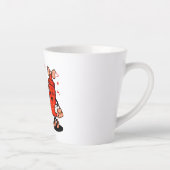 私はジューシーな妻に大人のユーモアを吹きおもしろいかける カフェラテマグ (右)