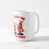 私はジューシーな妻に大人のユーモアを吹きおもしろいかける コーヒーマグカップ (正面右)