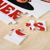 私はジューシーな妻に大人のユーモアを吹きおもしろいかける ジグソーパズル (側面)