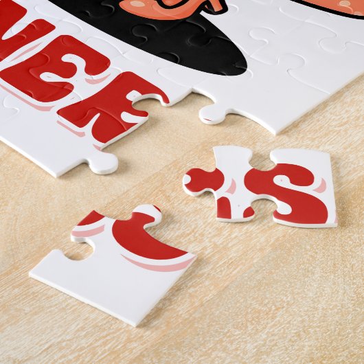 私はジューシーな妻に大人のユーモアを吹きおもしろいかける ジグソーパズル (側面)