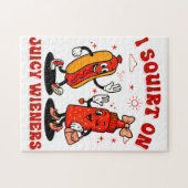 私はジューシーな妻に大人のユーモアを吹きおもしろいかける ジグソーパズル (横)