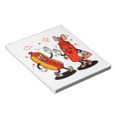 私はジューシーな妻に大人のユーモアを吹きおもしろいかける ノートパッド (アングル)