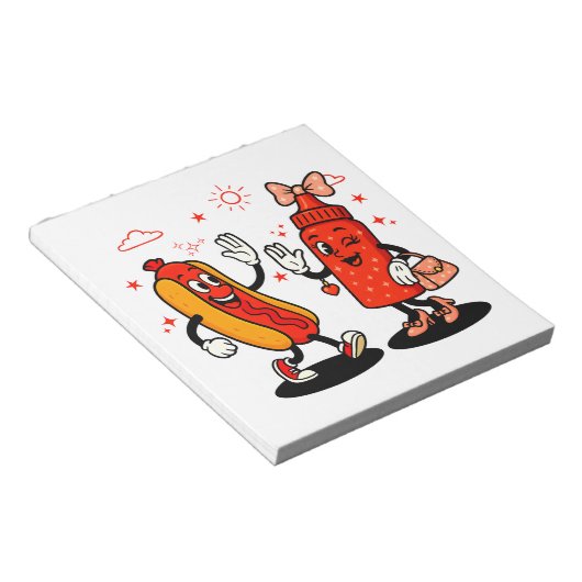 私はジューシーな妻に大人のユーモアを吹きおもしろいかける ノートパッド (アングル)