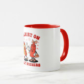 私はジューシーな妻に大人のユーモアを吹きおもしろいかける マグカップ (正面右)