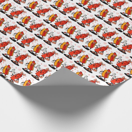 私はジューシーな妻に大人のユーモアを吹きおもしろいかける ラッピングペーパー (角)