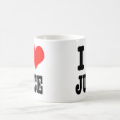私はジュースが大好き コーヒーマグカップ (中央)