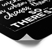 私はジョギングに行きたいおもしろいが走箴言 ポスター (角)