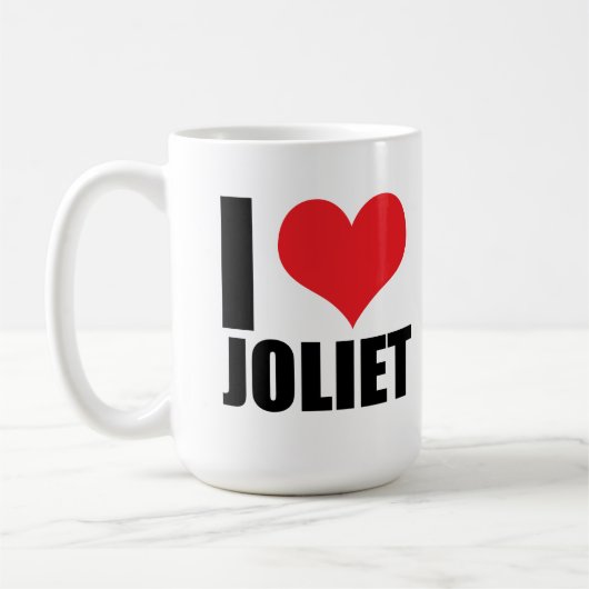 私はジョリエットが大好き コーヒーマグカップ (左)
