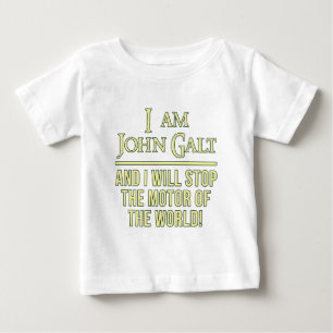 私はジョンGaltです ベビーTシャツ