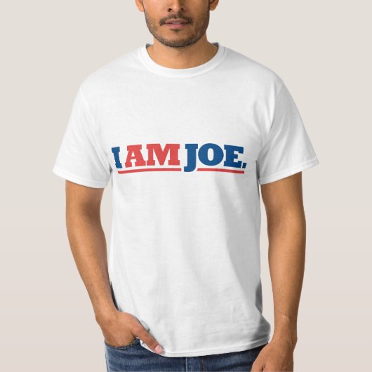 私はジョーです Tシャツ (正面)