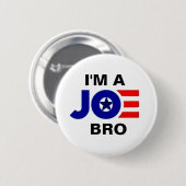 私はジョーのbroです 缶バッジ (正面&裏面)