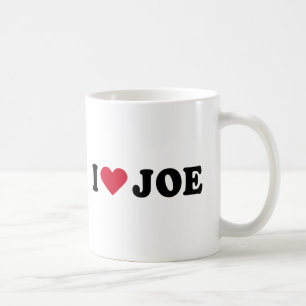 私はジョーを愛します コーヒーマグカップ